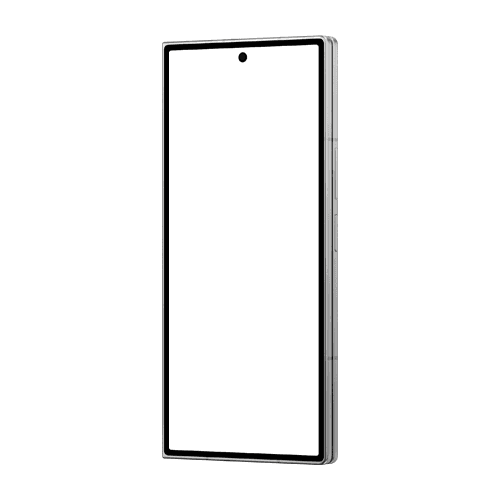 Samsung Galaxy Z Fold7 silver left view