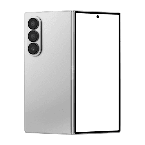 Samsung Galaxy Z Fold7 Silver mockup