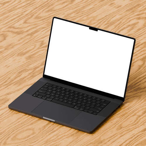 MacBook Pro mockup 16-inch