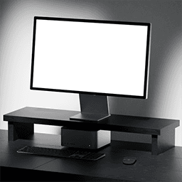 Apple Studio Display Desktop Mockup