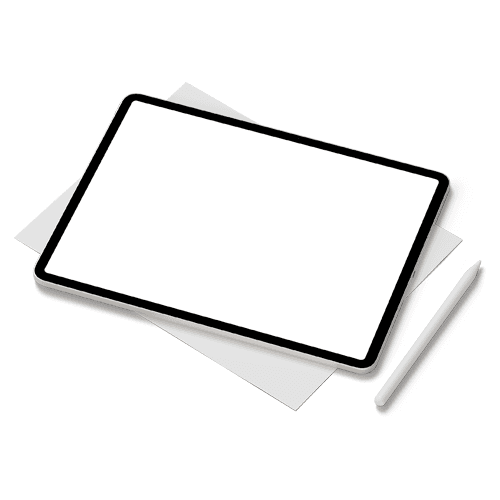 iPad Air mockup 13‑inch starlight