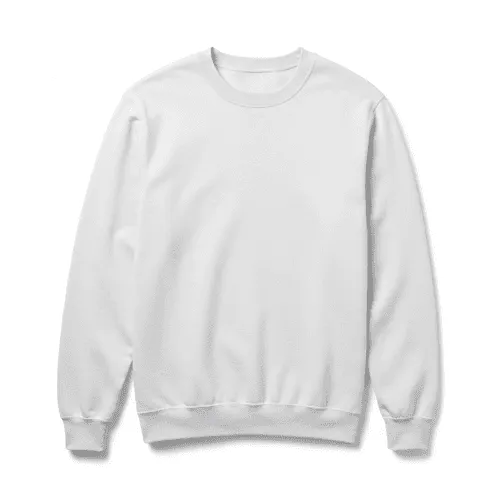Crewneck sweatshirt mockup front