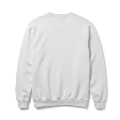 Crewneck sweatshirt mockup back