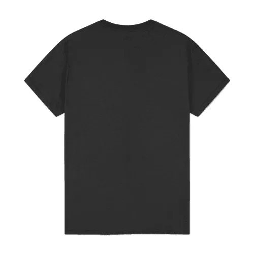 Gildan 5000 black t-shirt mockup back