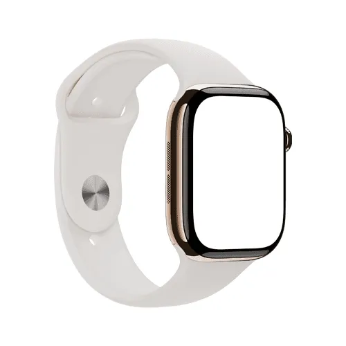 Apple Watch Series 10 mockup Gold 46mm right