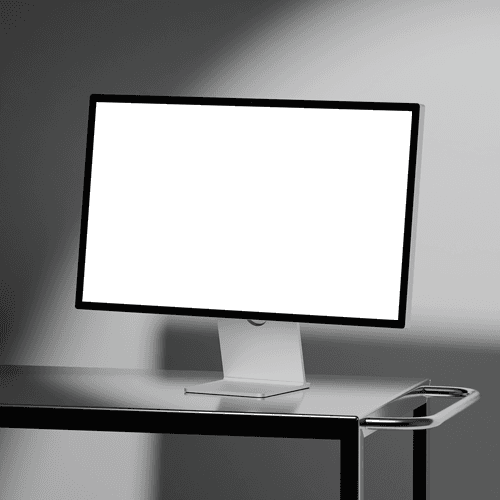 Studio Display desktop mockup