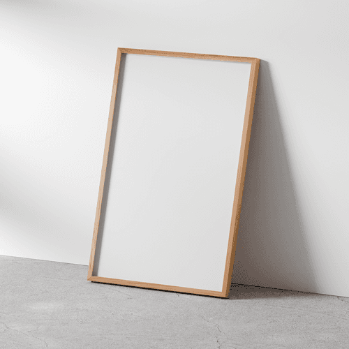 Poster frame mockup (61x91 cm)