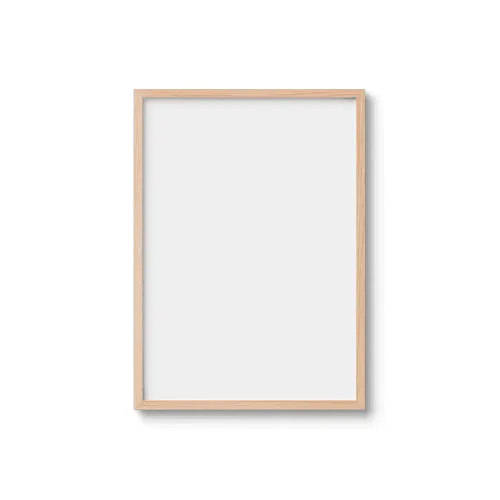 Poster frame mockup 50x70 cm