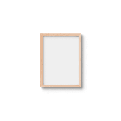 Photo frame mockup 30x40 cm