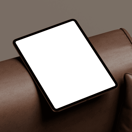 iPad Pro mockup 13-inch space black