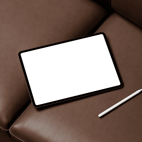 iPad Pro 13-inch space black mockup