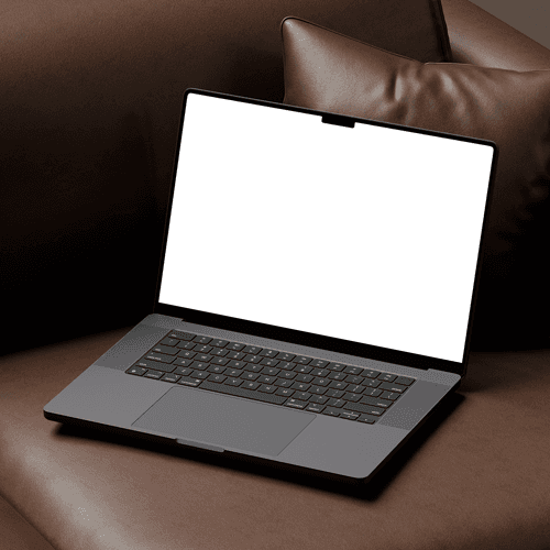 MacBook Pro 16-inch space black mockup