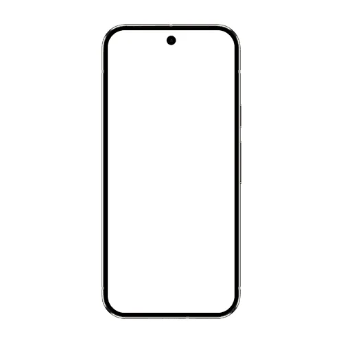 Pixel 9 Pro mockup 6.3 inch porcelain front