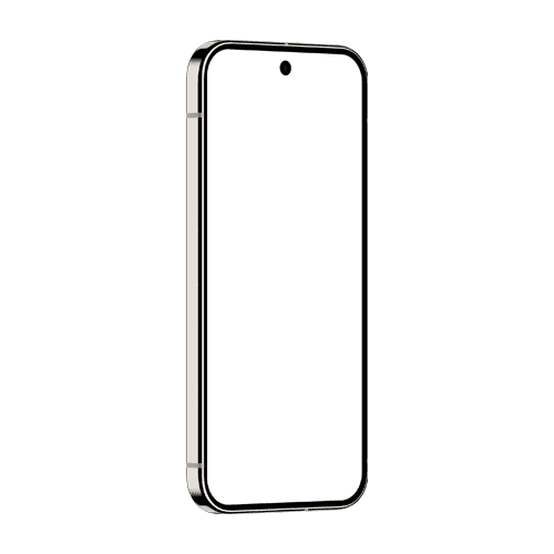 Pixel 9 Pro mockup 6.3 inch porcelain right