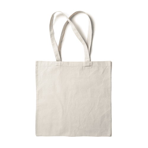 Canvas tote bag mockup