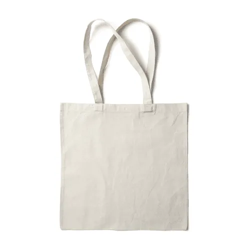 Canvas tote bag mockup