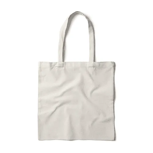 Organic cotton tote bag mockup