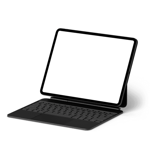 iPad Pro mockup 13-inch left