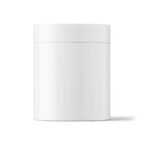 Cosmetic cream jar mockup