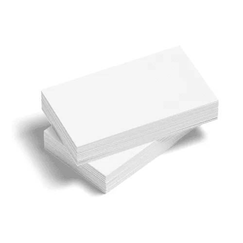 US Size Stack Business Card Mockup