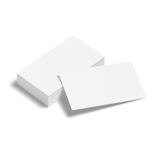 US Horizontal Business Card Mockup