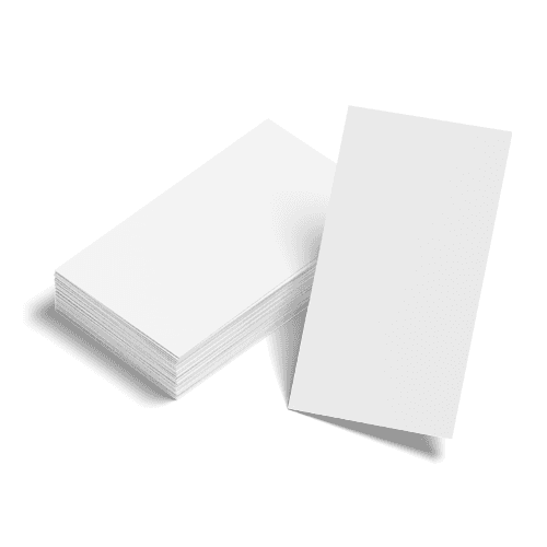 US Vertical Business Card Mockup