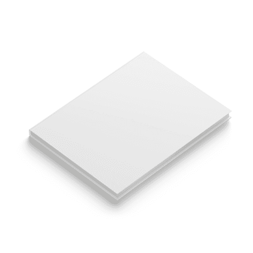 US Letter Hard Cover Book Mockup Right