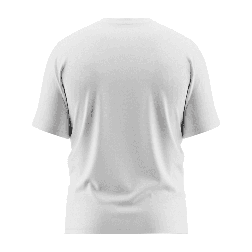Men Oversize T-Shirt Mockup Back