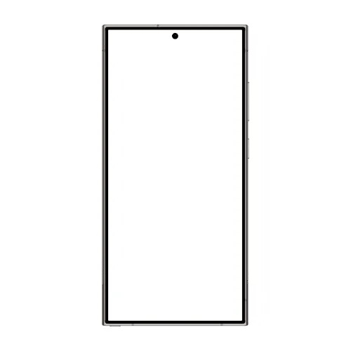 Galaxy S24 Ultra Mockup Titanium Gray Portrait