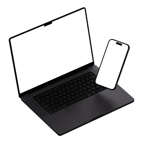 MacBook Pro and iPhone 15 Pro Mockup