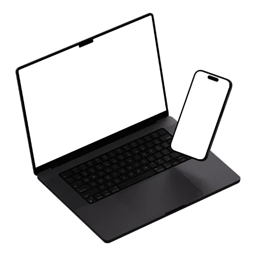MacBook Pro and iPhone 15 Pro Mockup