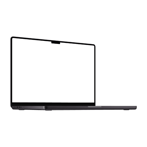 MacBook Pro 16-inch Space Black Left