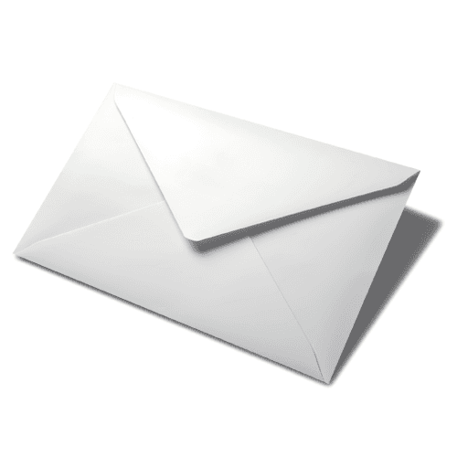 White Envelope Mockup
