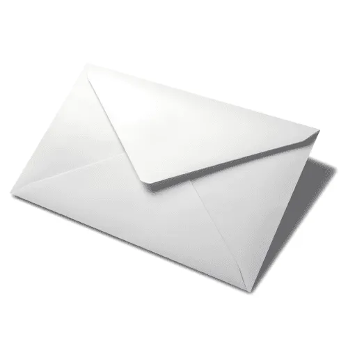 White Envelope Mockup
