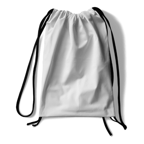Top View Draw String Bag Mockup