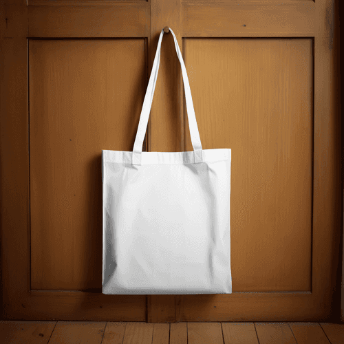 Front View Tote Bag Mockup