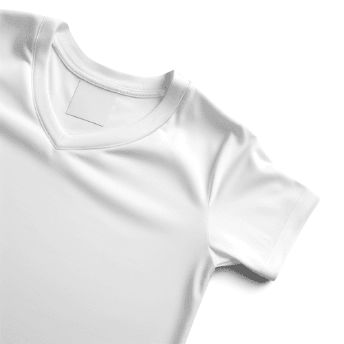 V Neck T-Shirt Mockup