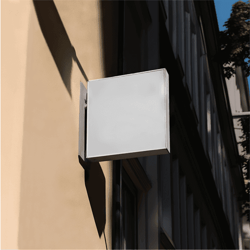 18 inch Square Sign Mockup