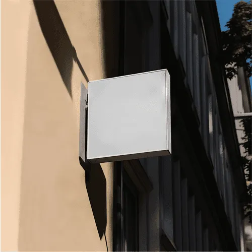 18 inch Square Sign Mockup