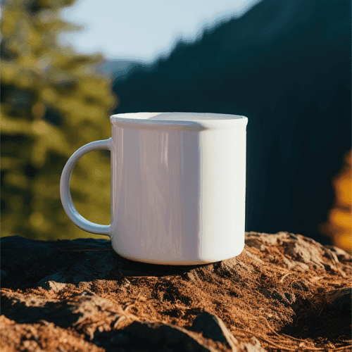 Camping Mug Mockup