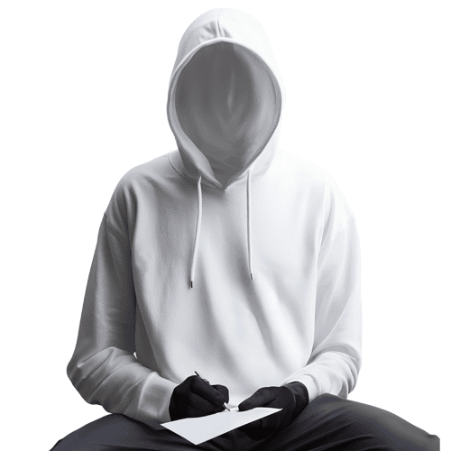 Ghost Mannequin Male Hoodie Mockup