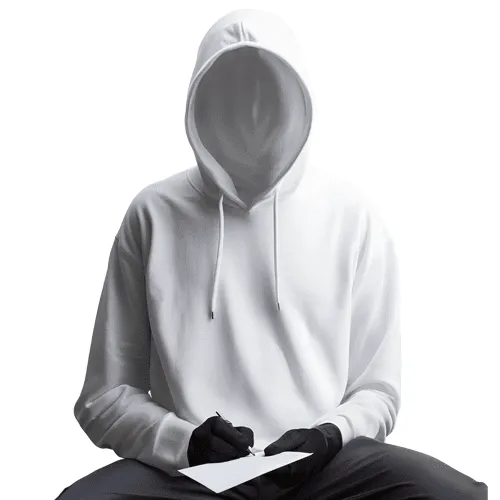 Ghost Mannequin Male Hoodie Mockup