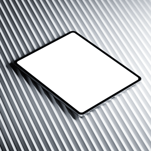 iPad Pro Mockup On Abstract Background