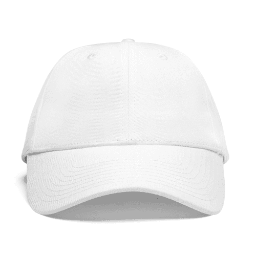 White Hat Mockup Front Side