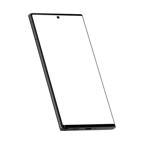 Galaxy S22 Ultra Mockup Right View