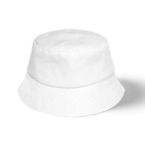 White Bucket Hat Mockup