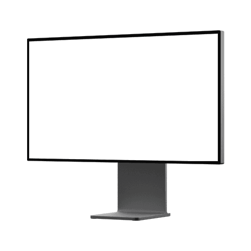 Pro Display XDR Left View Mockup