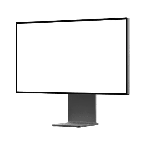 Pro Display XDR Left View Mockup