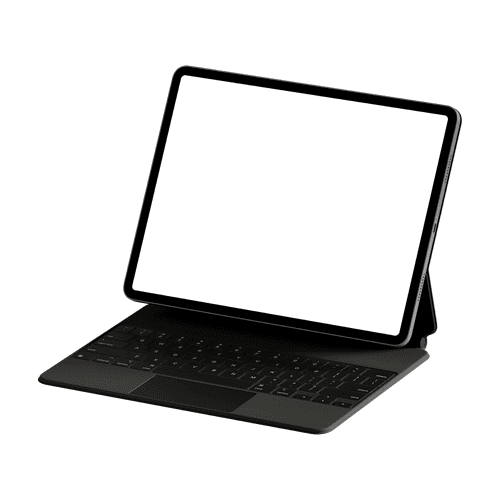 iPad Pro 12.9-inch Space Gray Mockup