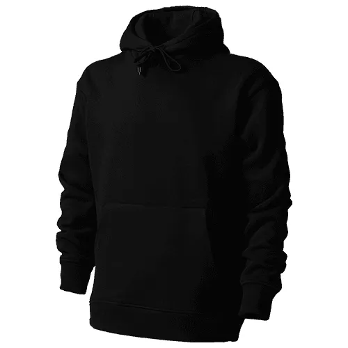 Black Pullover Hoodie Mockup
